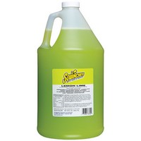 Sqwincher Corporation 040208-LL Sqwincher 128 Ounce Liquid Concentrate Lemon Lime Electrolyte Drink - Yields 6 Gallons (4 Each P